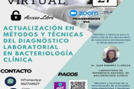 Curso: Actualización en Métodos y técnicas del diagnóstico  laboratorial en bacteriología clínica
